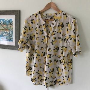 4/$25 Lemon Print Top🍋